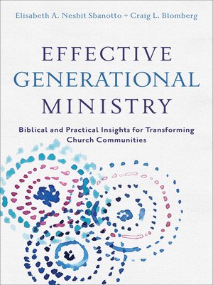 cover image of Effective Generational Ministry